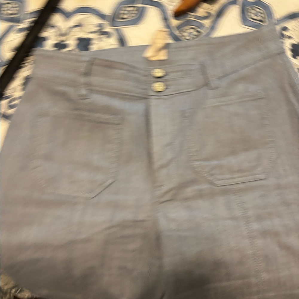 Cinq à Sept High Waist Light Blue Ankle length Pants